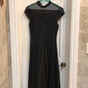 Black cocktail dress.